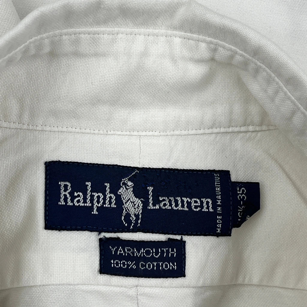 Ralph Lauren Shirt - Large White Cotton - Image 3
