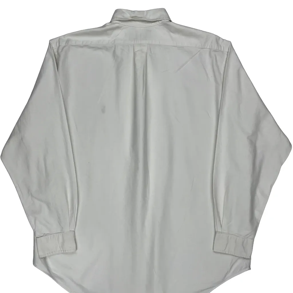 Ralph Lauren Shirt - Large White Cotton - Image 6