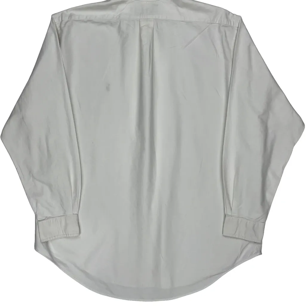 Ralph Lauren Shirt - Large White Cotton - Image 7