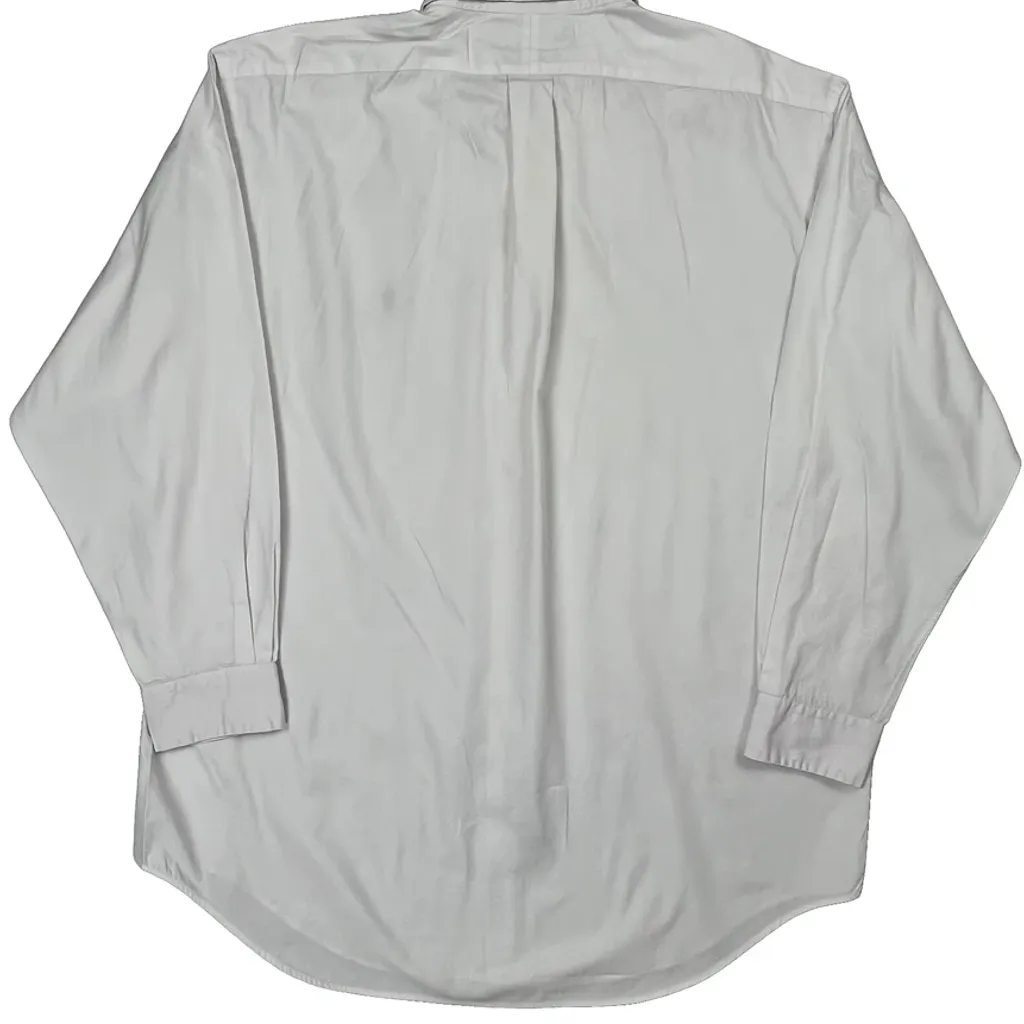 Ralph Lauren Shirt - Large White Cotton - Image 7
