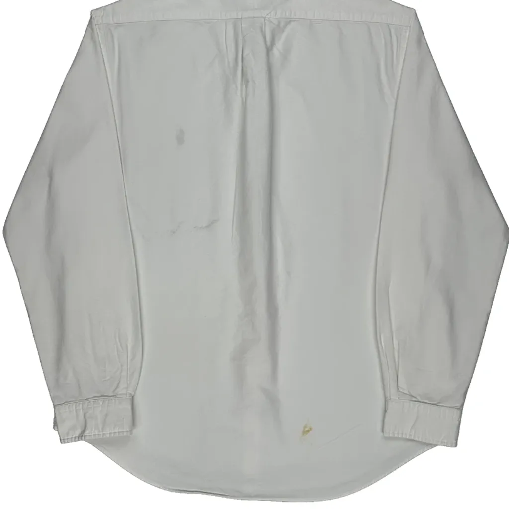 Ralph Lauren Shirt - Large White Cotton - Image 7