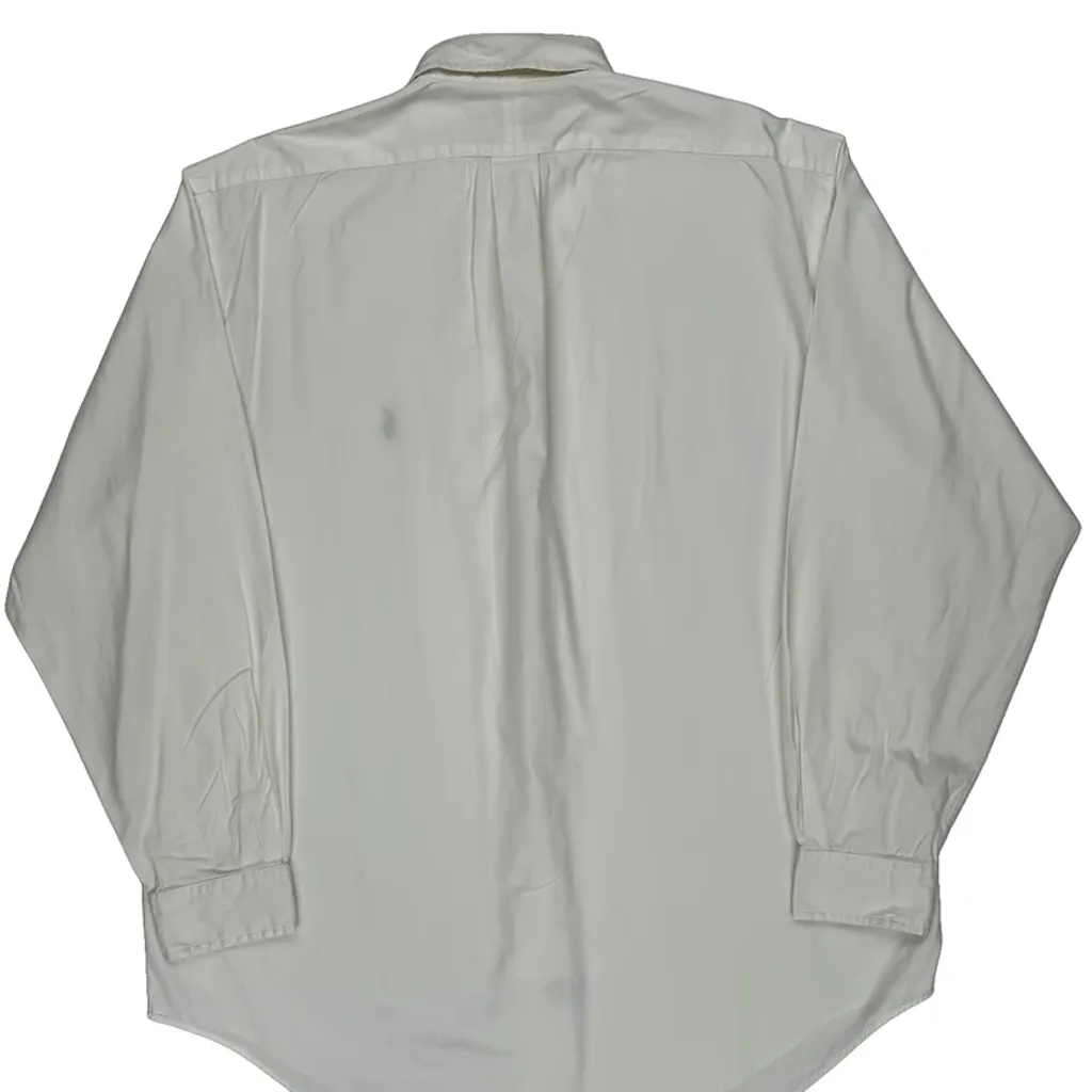 Ralph Lauren Shirt - Large White Cotton - Image 6