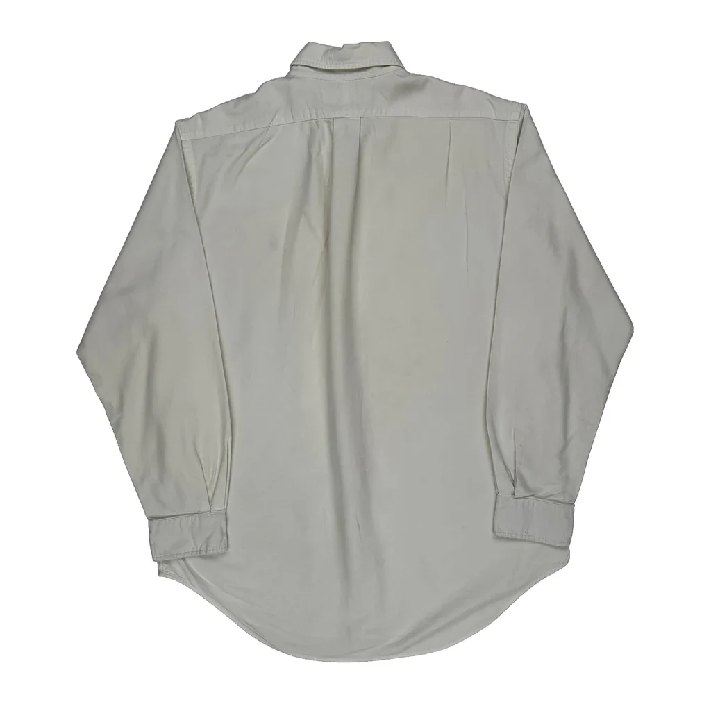 Ralph Lauren Shirt - Large White Cotton - Image 2