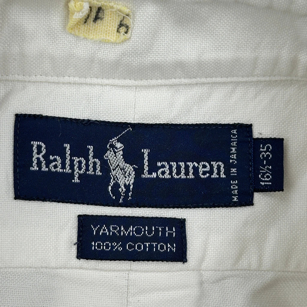 Ralph Lauren Shirt - Large White Cotton - Image 3