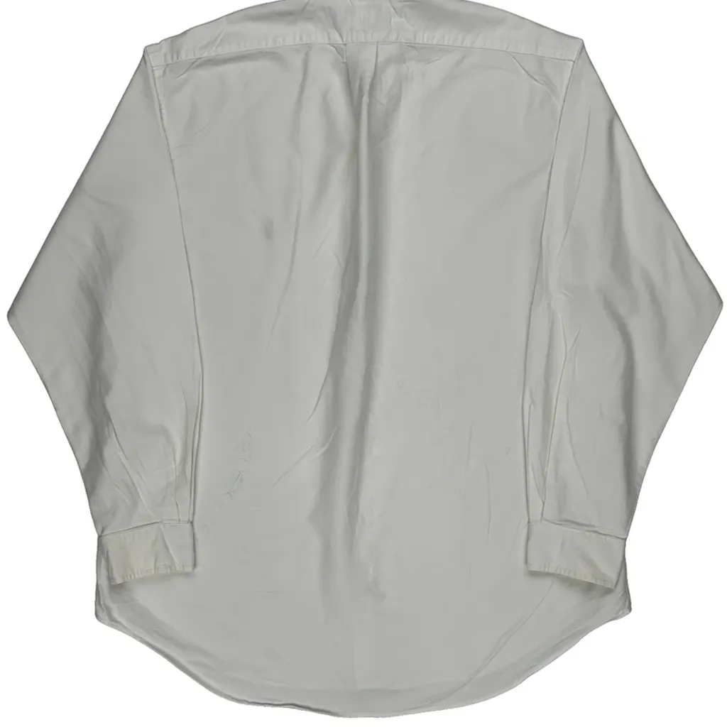 Ralph Lauren Shirt - Large White Cotton - Image 6