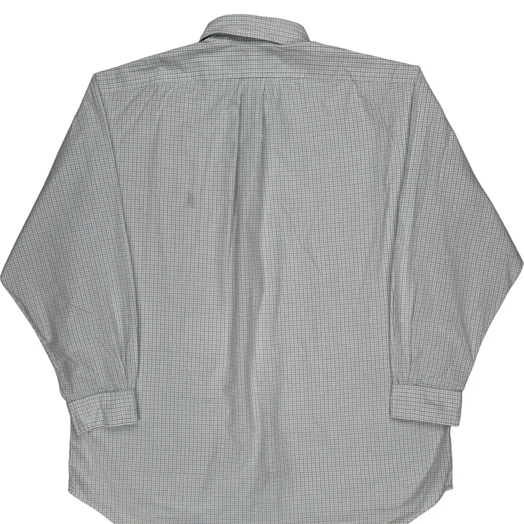 Ralph Lauren Checked Shirt - Large White Cotton - Image 6