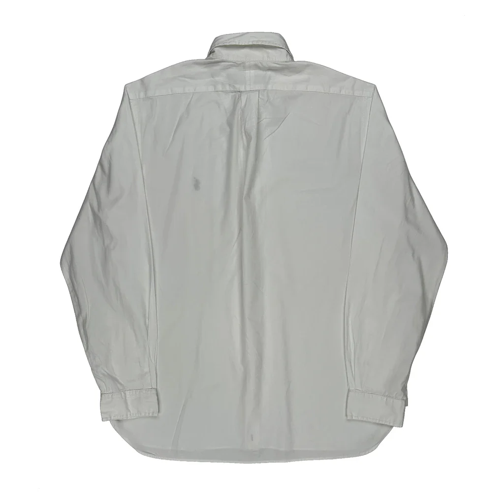 Ralph Lauren Shirt - Large White Cotton - Image 2