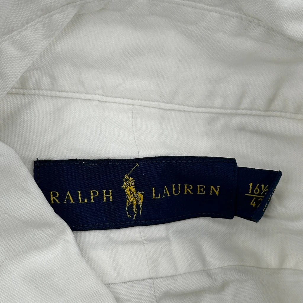Ralph Lauren Shirt - Large White Cotton - Image 3