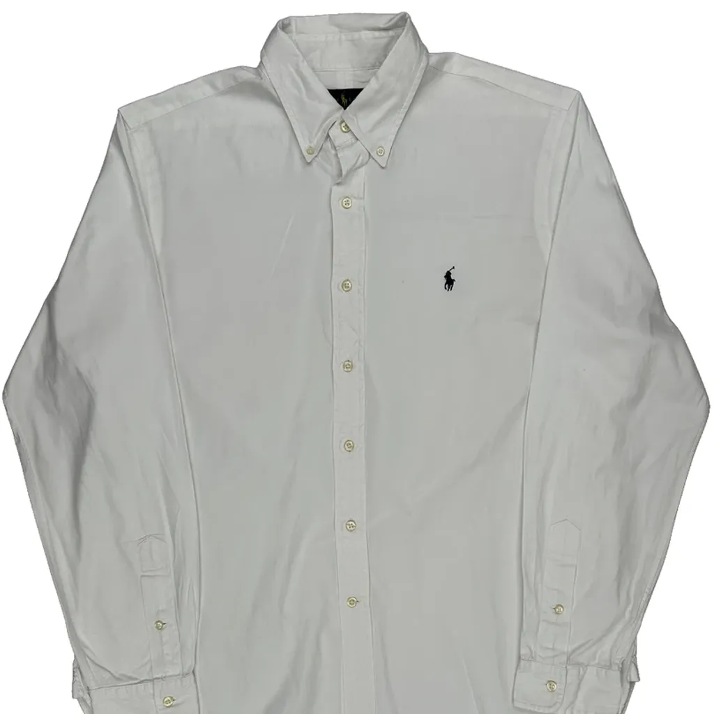 Ralph Lauren Shirt - Large White Cotton - Image 5