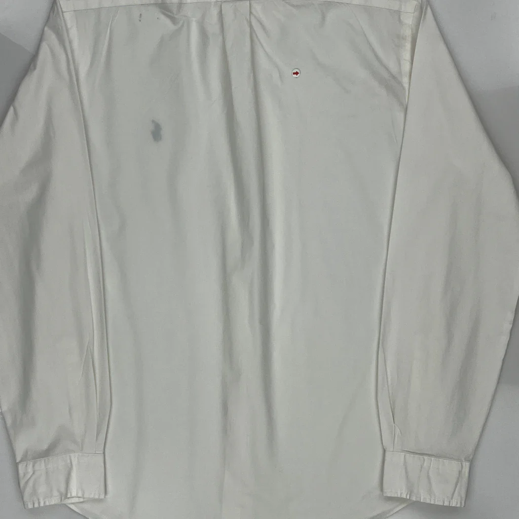 Ralph Lauren Shirt - Medium White Cotton - Image 3
