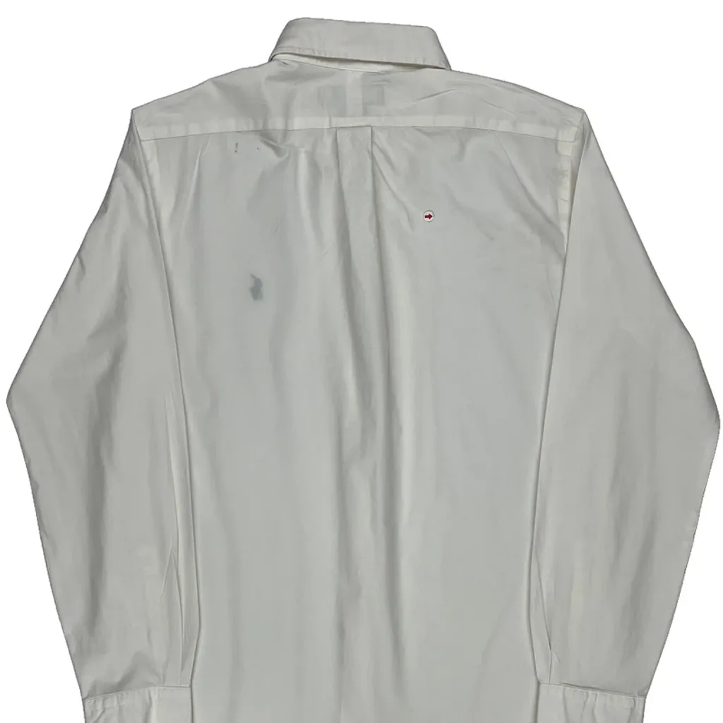 Ralph Lauren Shirt - Medium White Cotton - Image 8