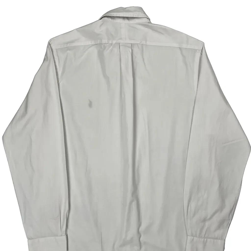 Ralph Lauren Shirt - Medium White Cotton - Image 6
