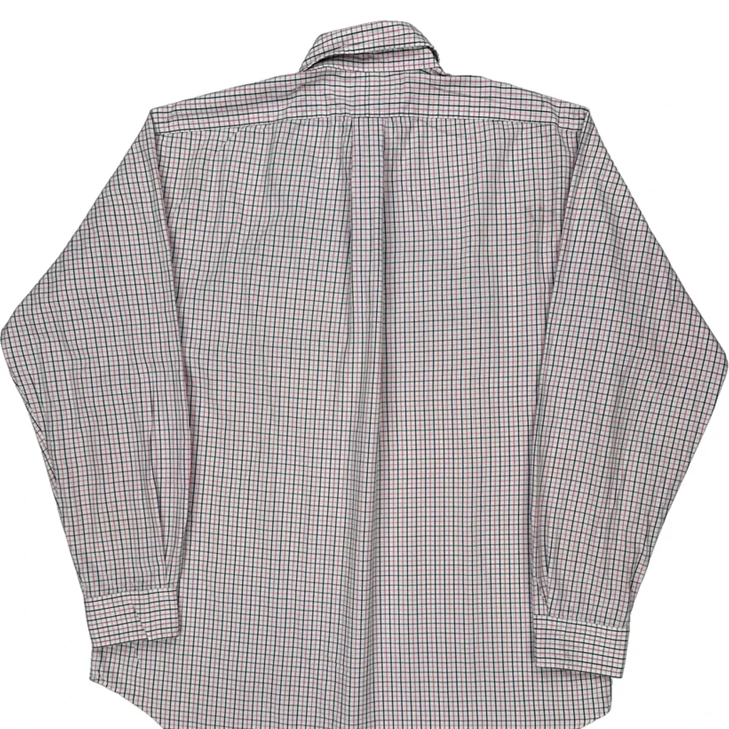 Ralph Lauren Checked Shirt - Medium White Cotton - Image 6