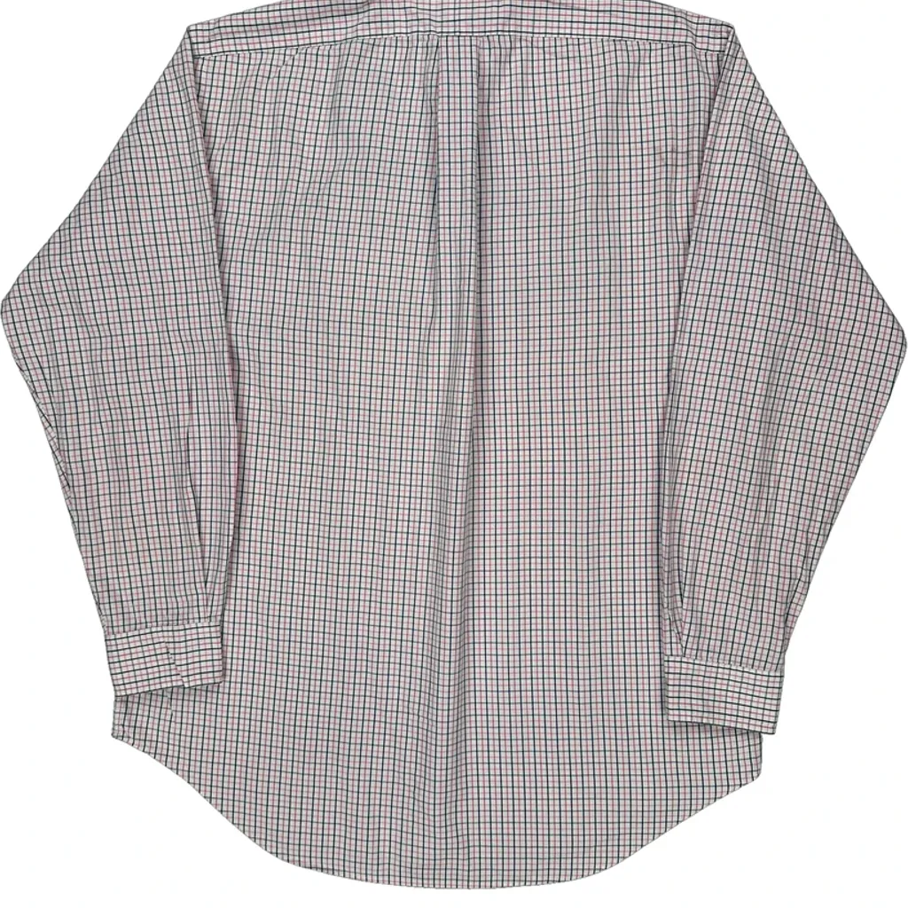 Ralph Lauren Checked Shirt - Medium White Cotton - Image 7