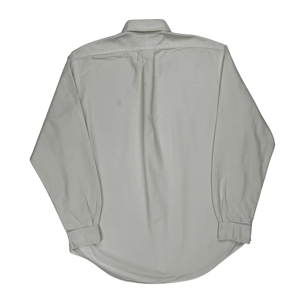 Ralph Lauren Shirt - Medium White Cotton - Image 2