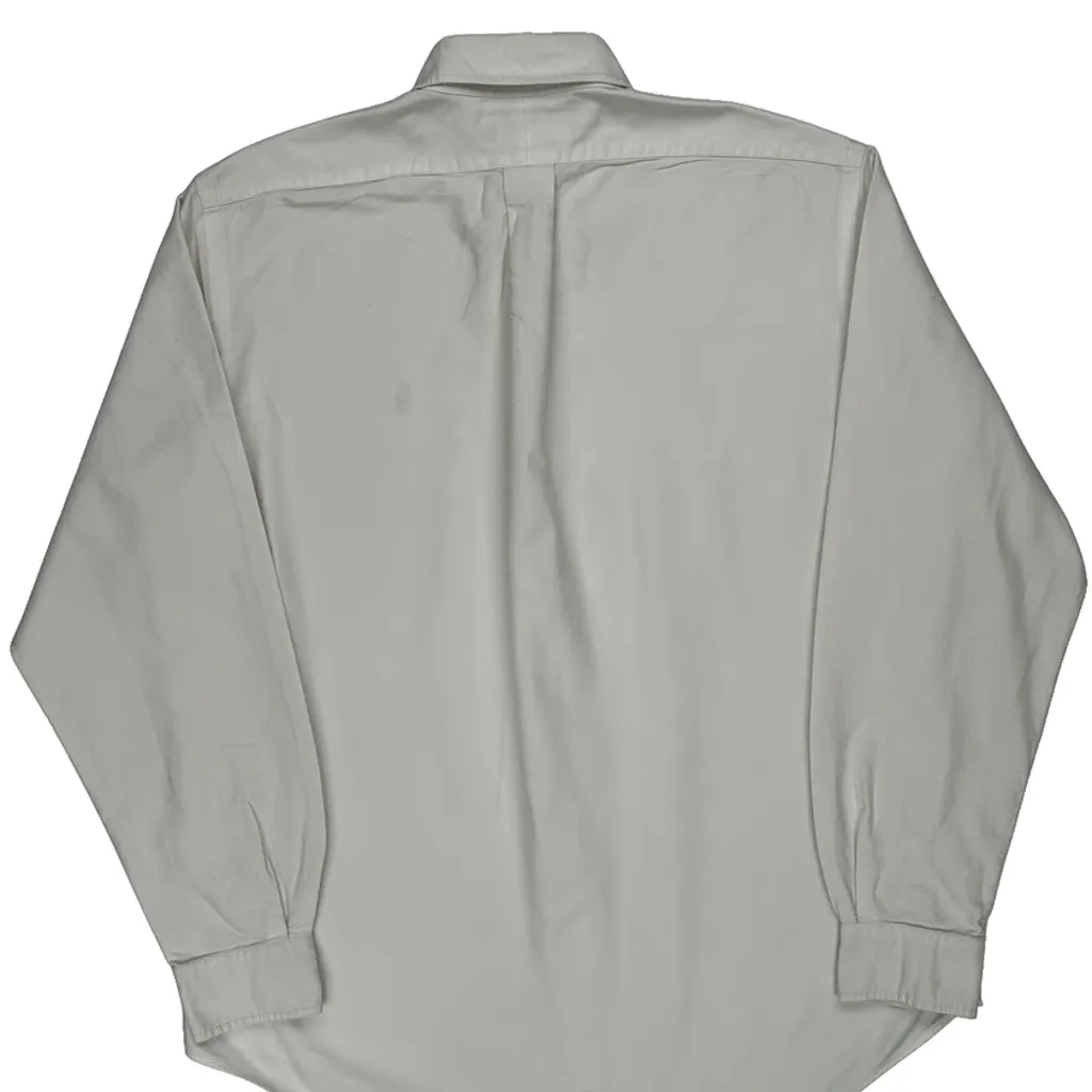 Ralph Lauren Shirt - Medium White Cotton - Image 6