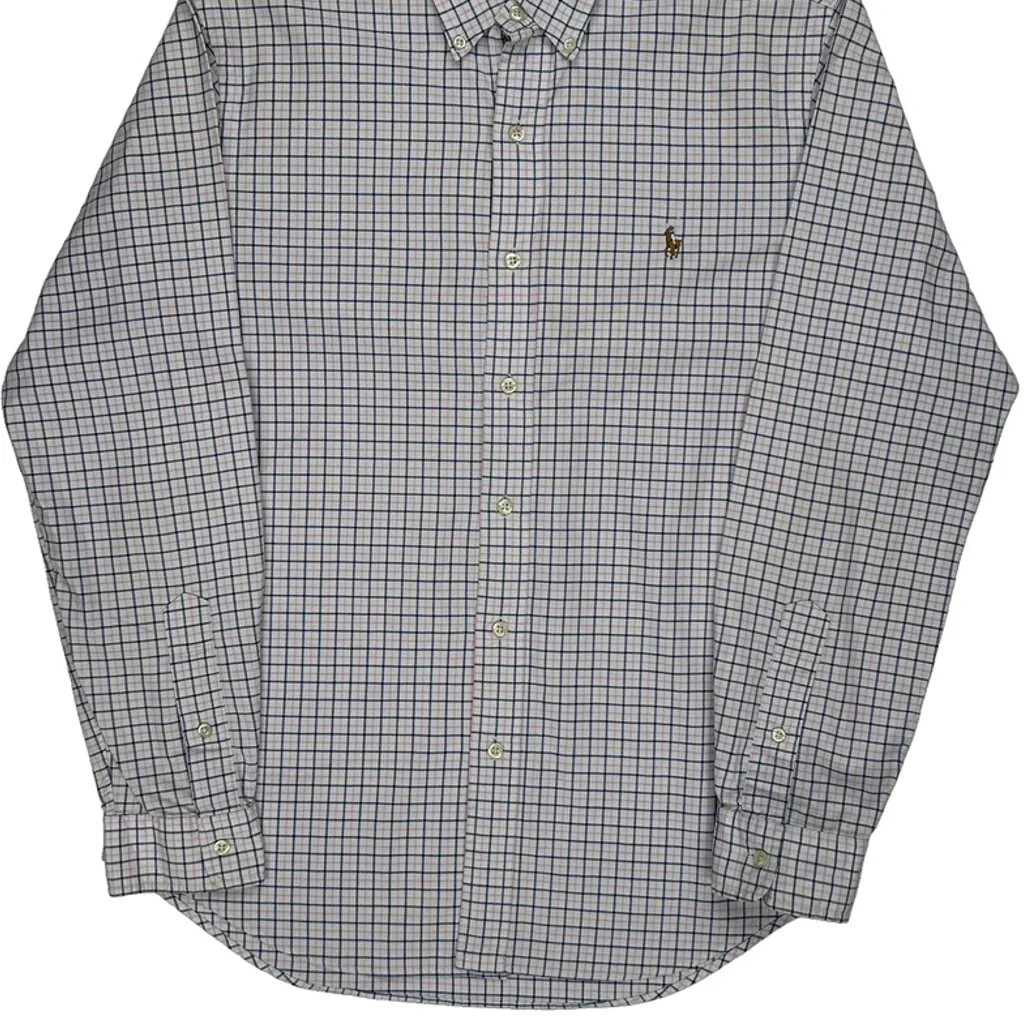Ralph Lauren Slim Fit Shirt - Medium White Cotton - Image 5