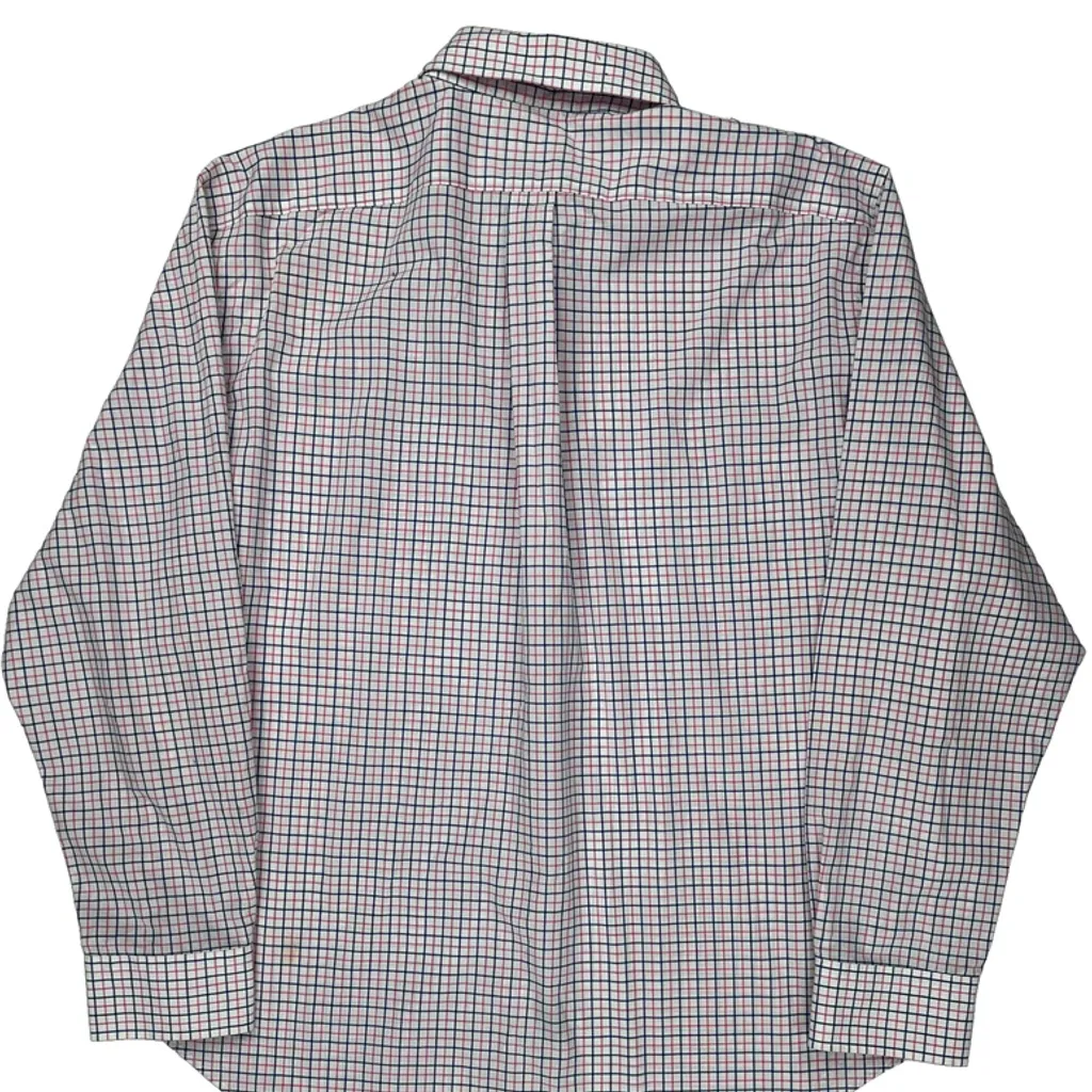 Ralph Lauren Checked Shirt - XL White Cotton - Image 6