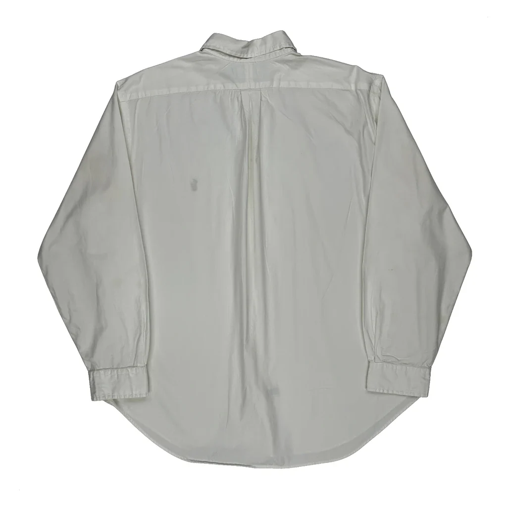 Ralph Lauren Shirt - XL White Cotton - Image 2