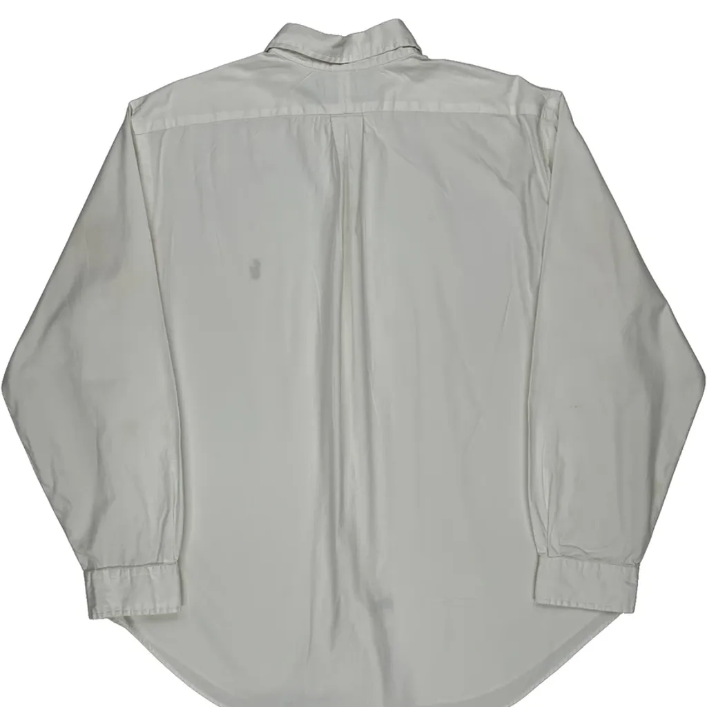 Ralph Lauren Shirt - XL White Cotton - Image 6