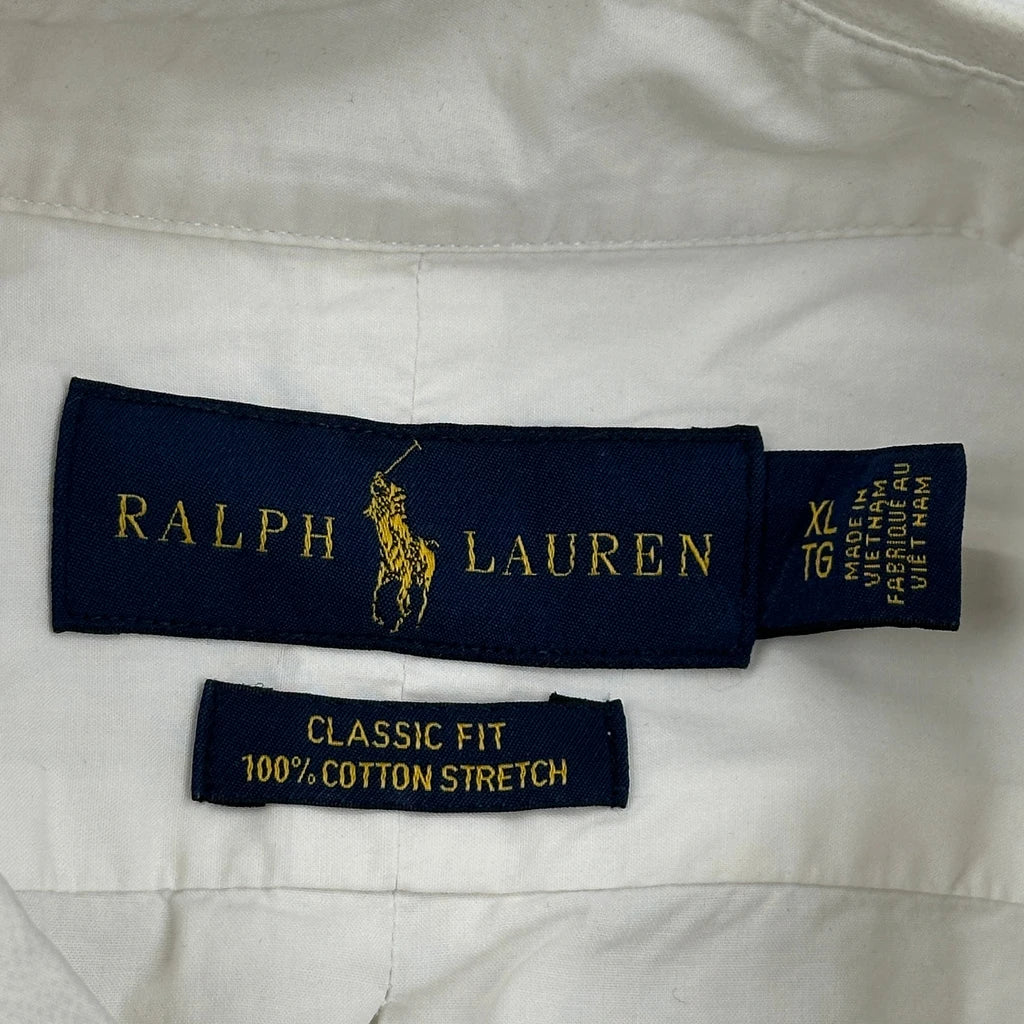 Ralph Lauren Shirt - XL White Cotton - Image 3