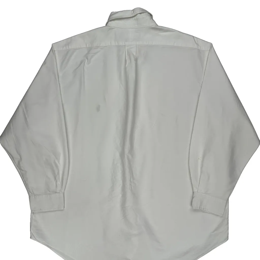 Ralph Lauren Shirt - XL White Cotton - Image 7