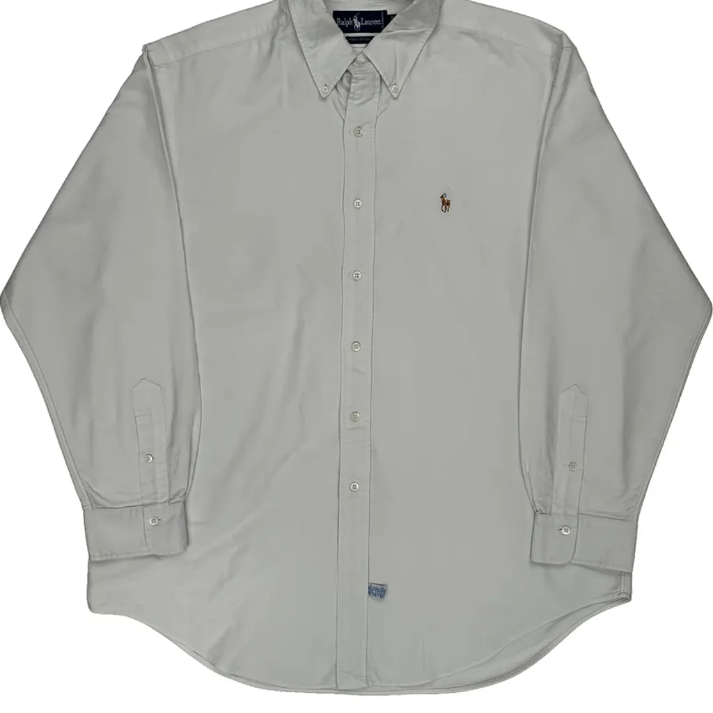 Ralph Lauren Shirt - XL White Cotton - Image 4