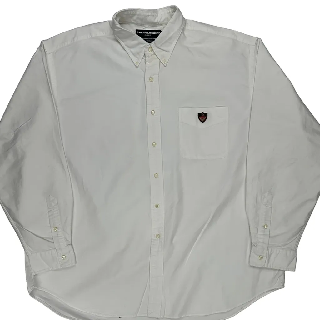 Ralph Lauren Shirt - 2XL White Cotton - Image 5