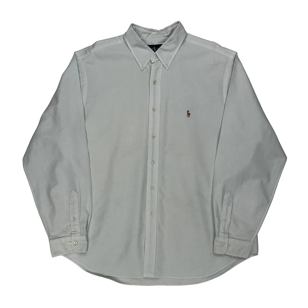 Ralph Lauren Shirt - 2XL White Cotton