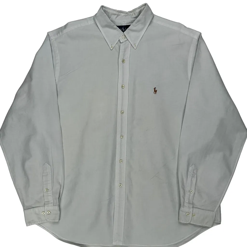 Ralph Lauren Shirt - 2XL White Cotton - Image 5