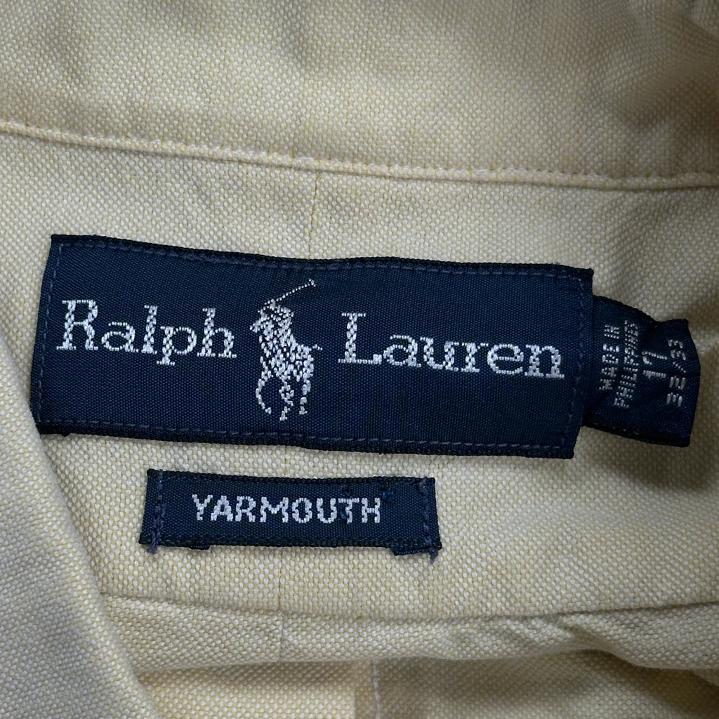 Ralph Lauren Shirt - XL Yellow Cotton - Image 3