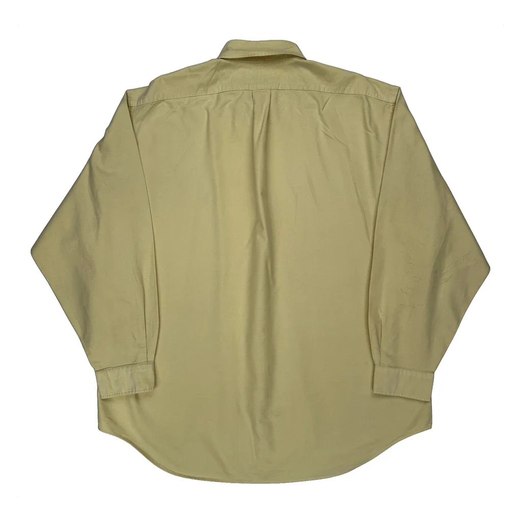 Ralph Lauren Shirt - XL Yellow Cotton - Image 2