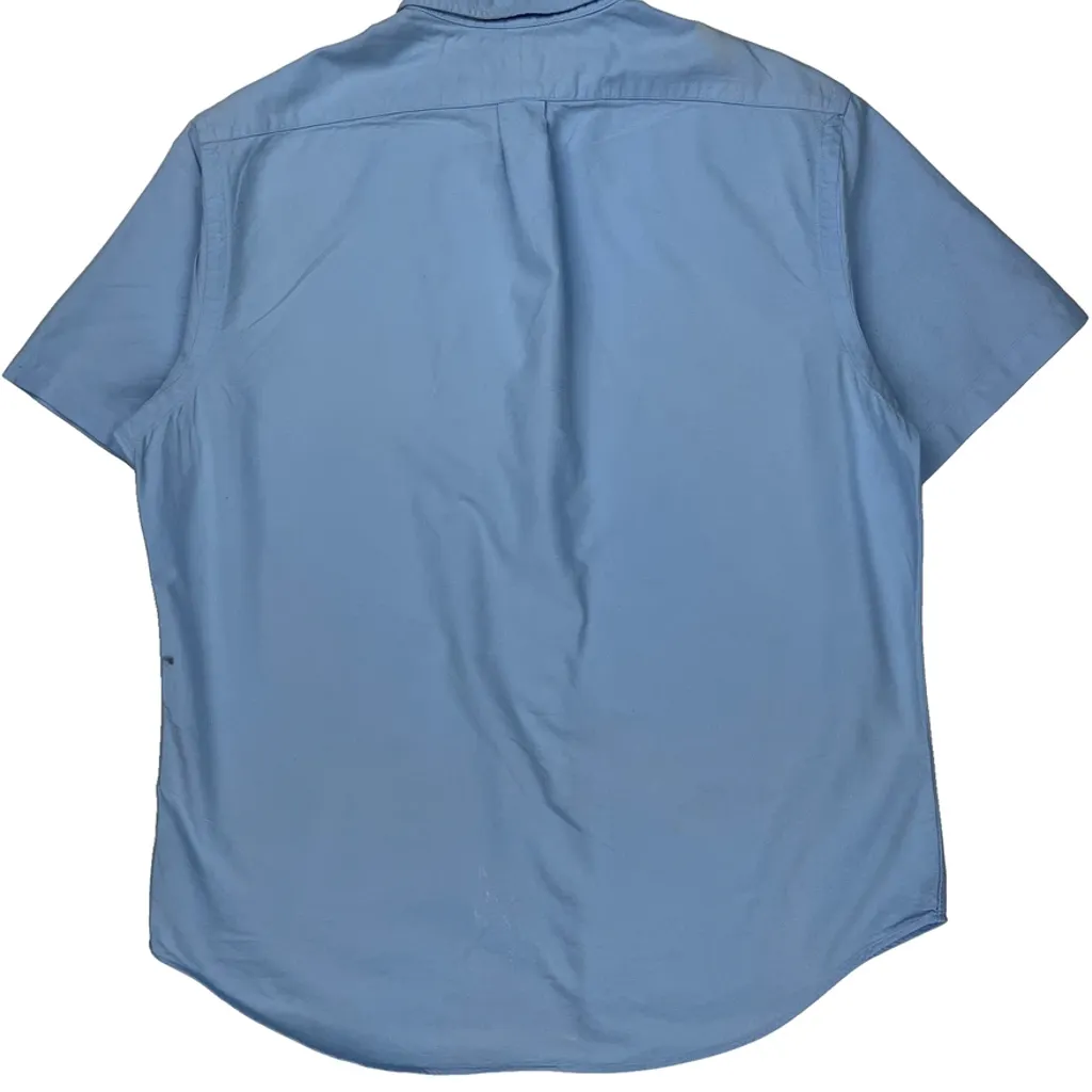 Ralph Lauren Short Sleeve Shirt - Large Blue Cotton - Image 6