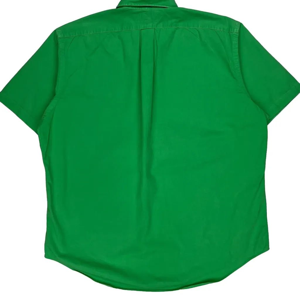 Ralph Lauren Short Sleeve Shirt - XL Green Cotton - Image 6