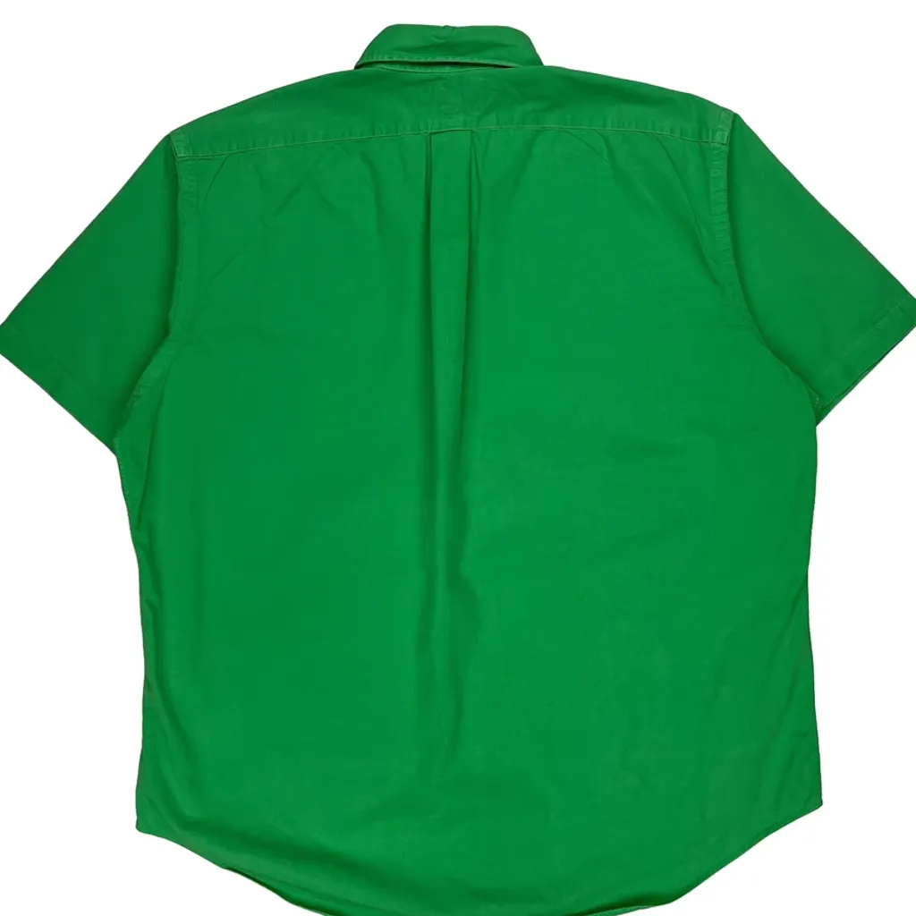 Ralph Lauren Short Sleeve Shirt - XL Green Cotton - Image 7