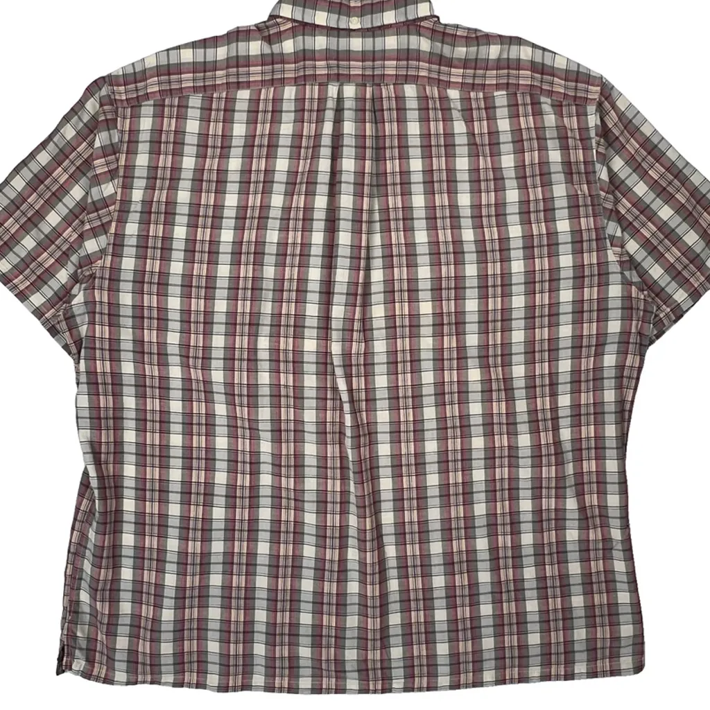 Ralph Lauren Checked Short Sleeve Shirt - 2XL Multicoloured Cotton - Image 7