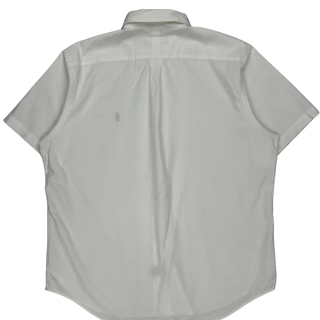 Ralph Lauren Short Sleeve Shirt - XL White Cotton - Image 6