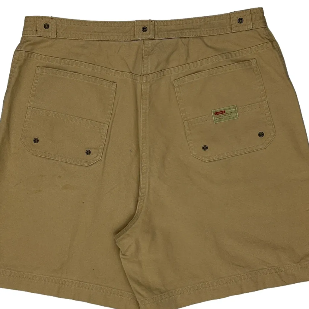 Ralph Lauren Fatigue Shorts - 32W UK 14 Khaki Cotton - Image 8