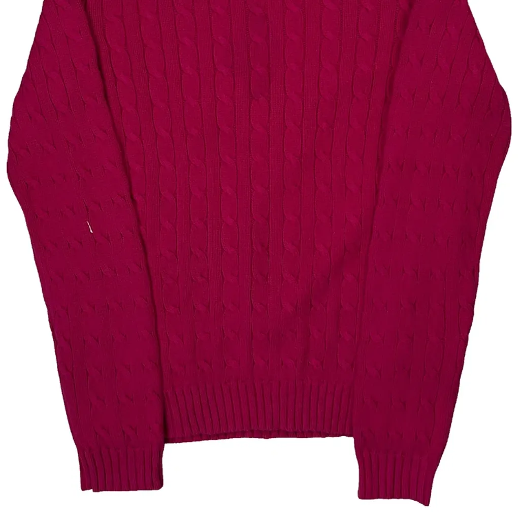 Ralph Lauren Sport Jumper - Large Pink Cotton - Image 6