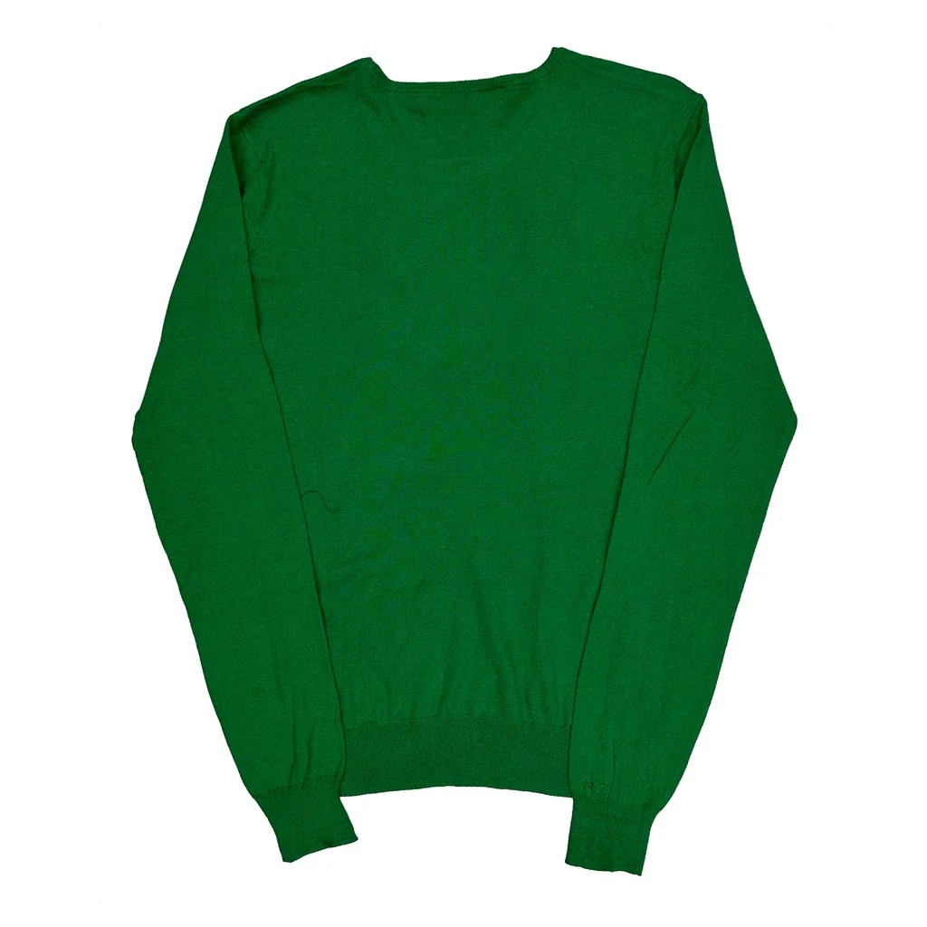 Ralph Lauren Sport Sweater - Medium Green Cotton - Image 2