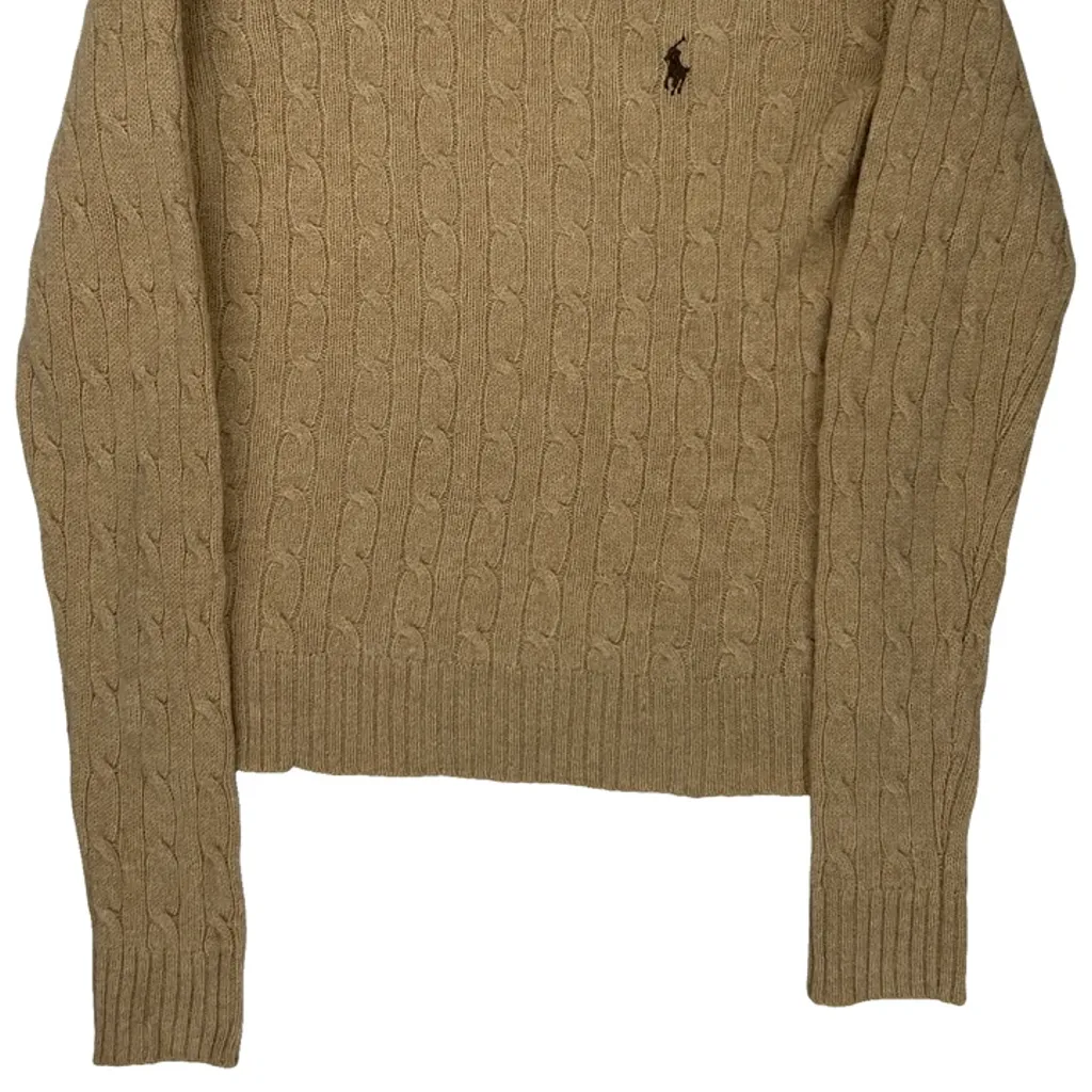 Ralph Lauren Sport Sweater - Medium Beige Wool - Image 5