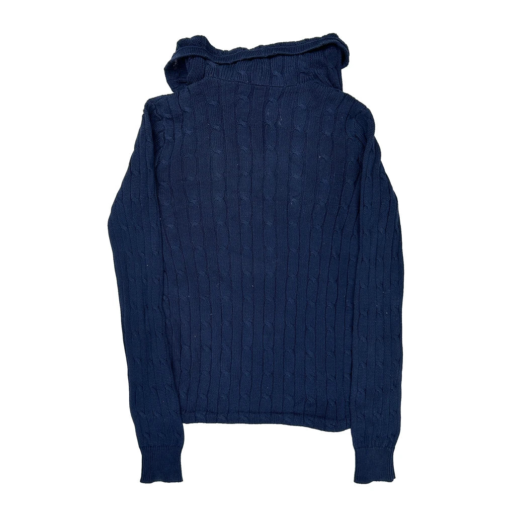 Ralph Lauren Sport Sweater - Small Blue Cotton - Image 2