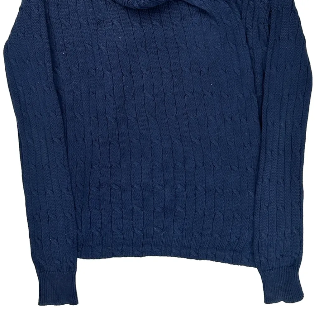 Ralph Lauren Sport Sweater - Small Blue Cotton - Image 5