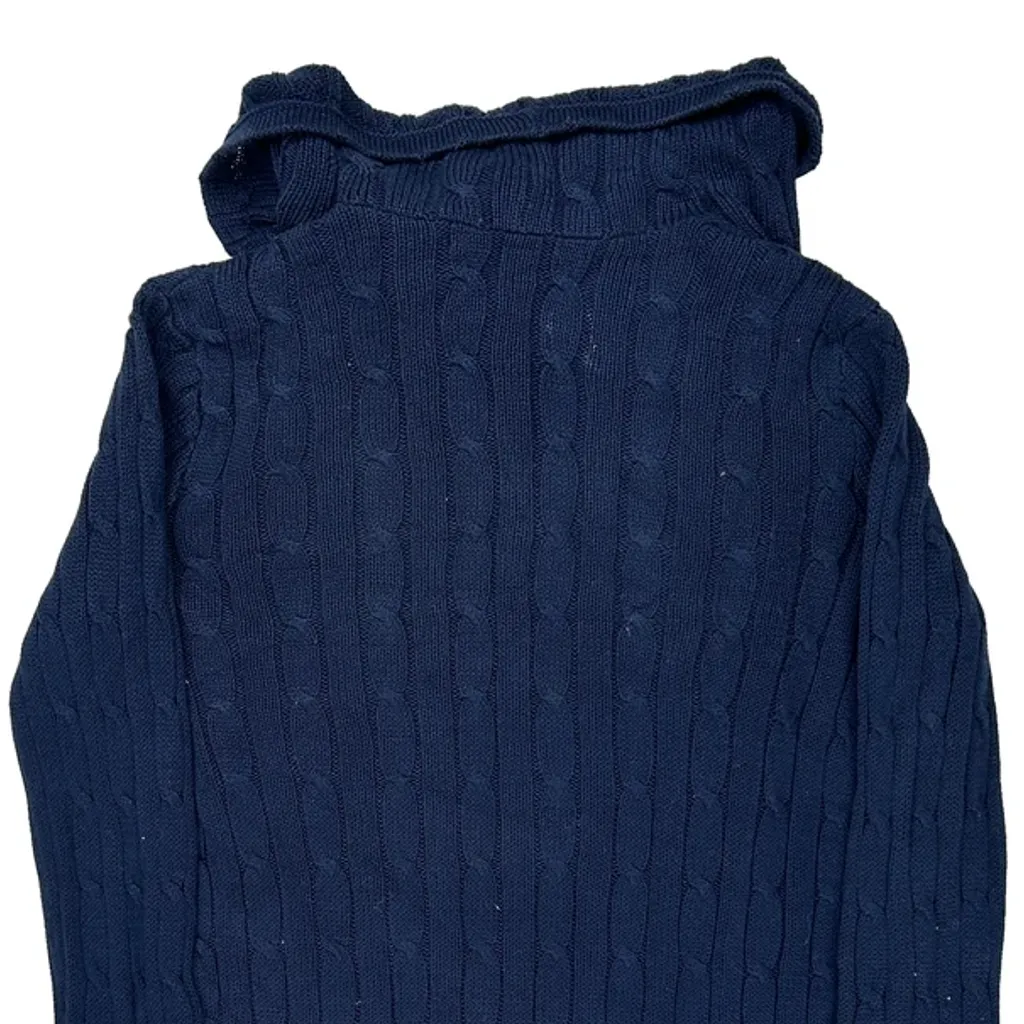 Ralph Lauren Sport Sweater - Small Blue Cotton - Image 6