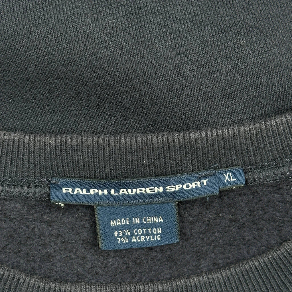 Ralph Lauren Sport Sweatshirt - XL Black Cotton - Image 3