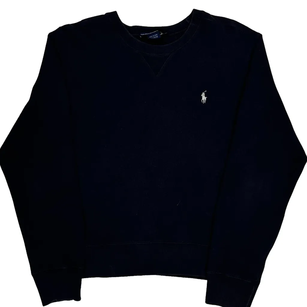 Ralph Lauren Sport Sweatshirt - XL Black Cotton - Image 4