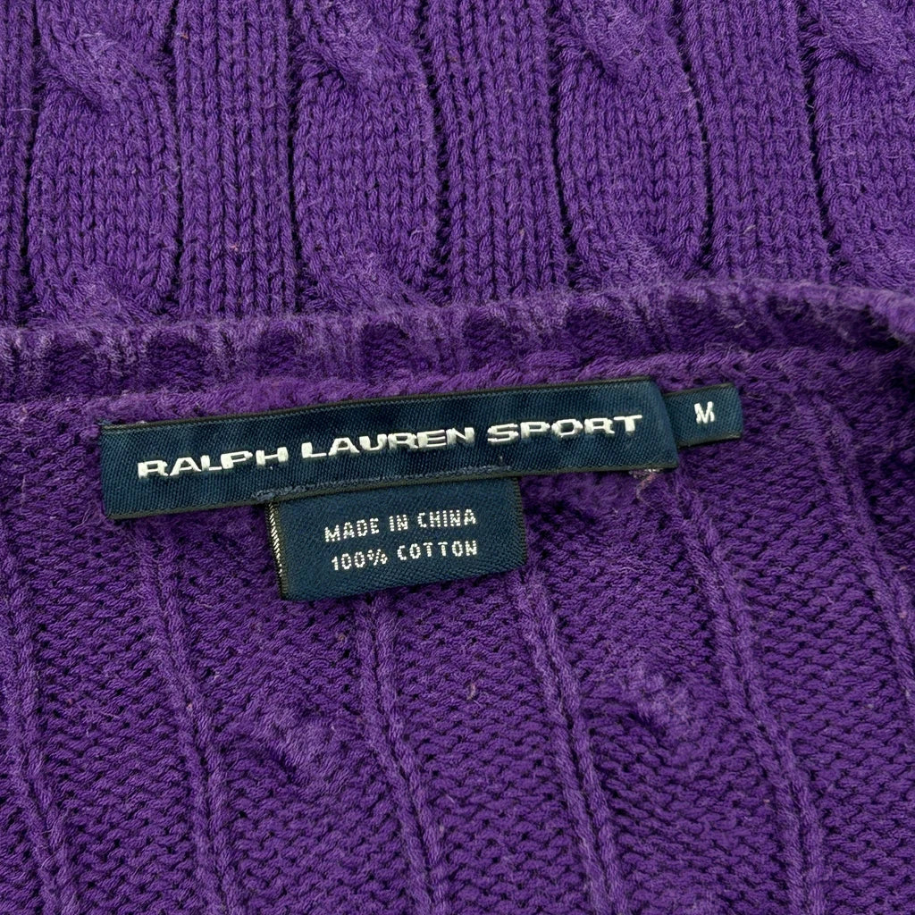 Ralph Lauren Sport Top - Medium Purple Cotton - Image 3