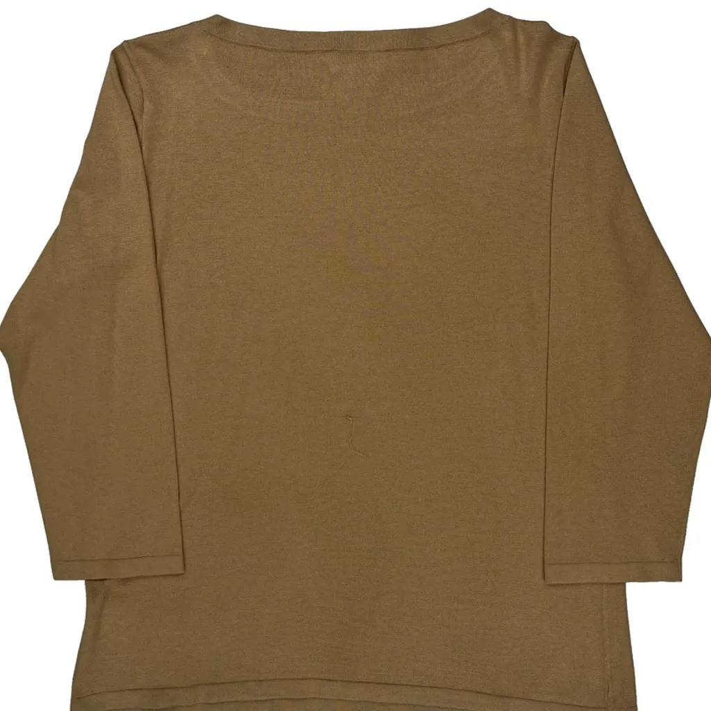 Ralph Lauren Sweater - No Size Beige Silk Blend - Image 6