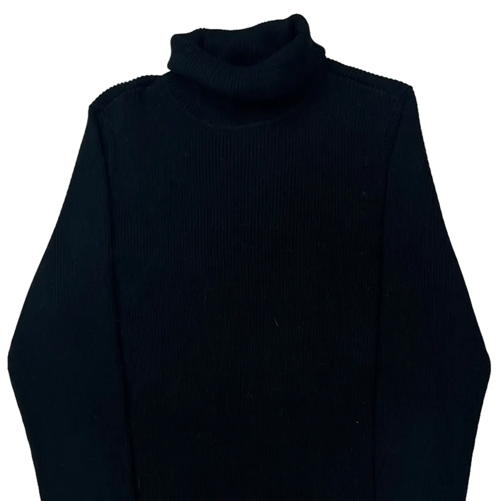 Ralph Lauren Sweater - Large Black Cotton - Image 4