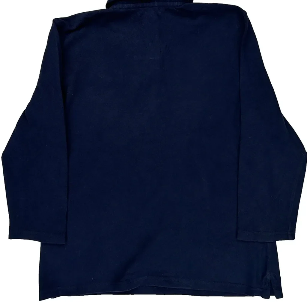 Ralph Lauren Sweater - Large Navy Cotton - Image 6